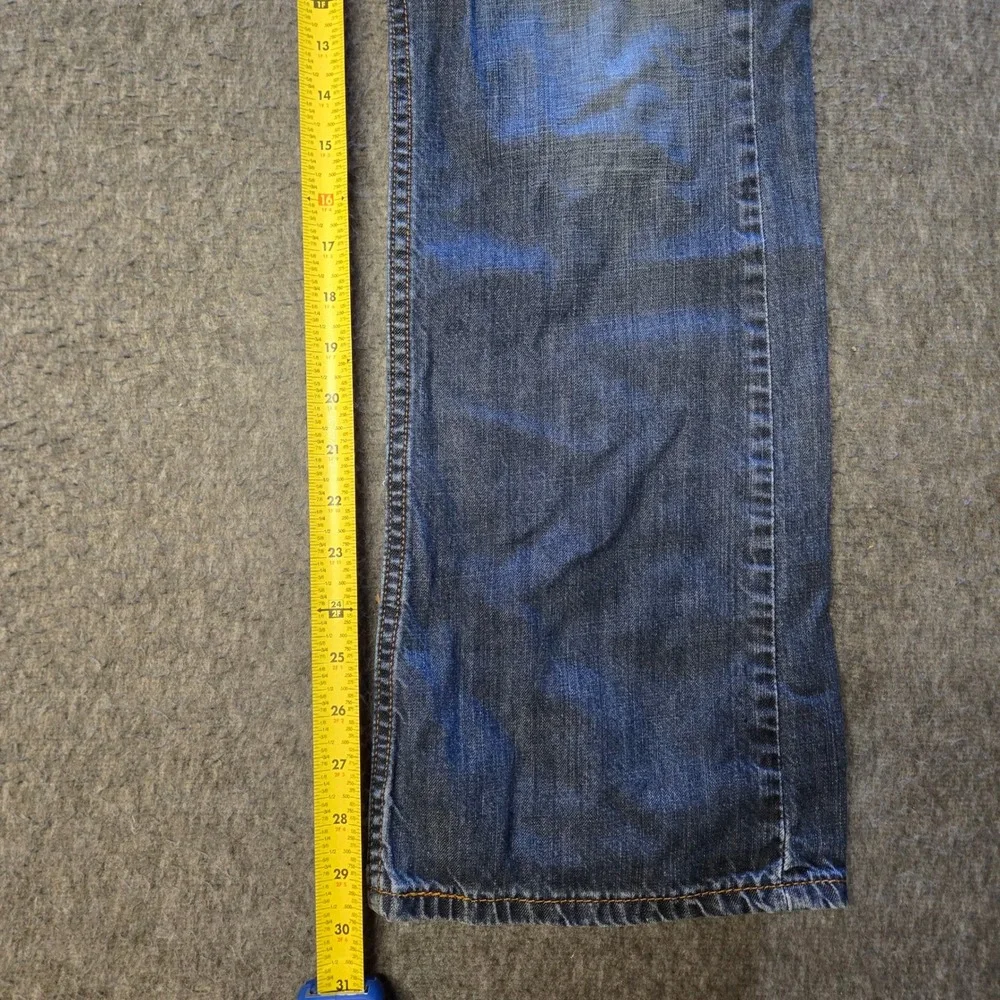 Levi's 527 Bootcut Jeans Mens 36x30 Blue Denim Low Rise Slim Fit Workwear